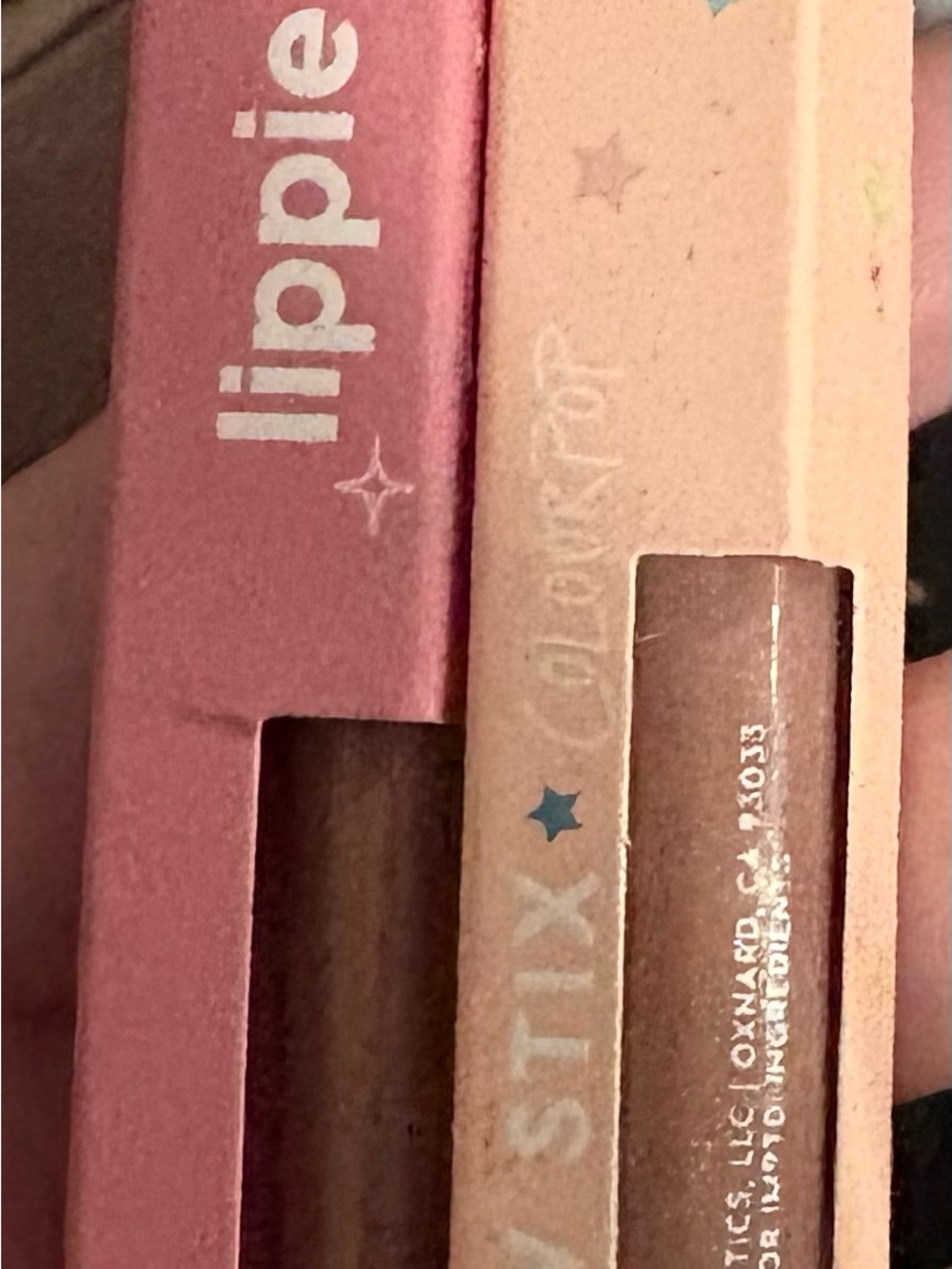 Colourpop Mauve Pink & Nude Pink Lip and Eye Duo